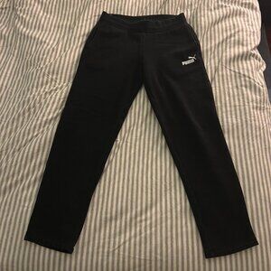 Men's Small Black Puma Sweatpants